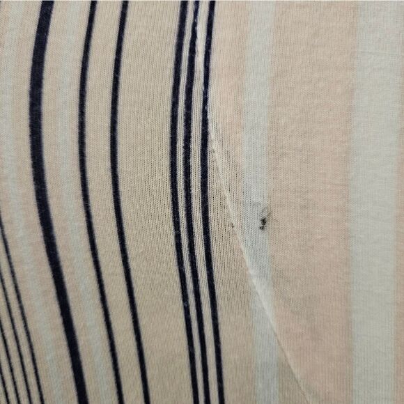 Soma Cool nights short sleeve striped pajama top Size L - Picture 5 of 5